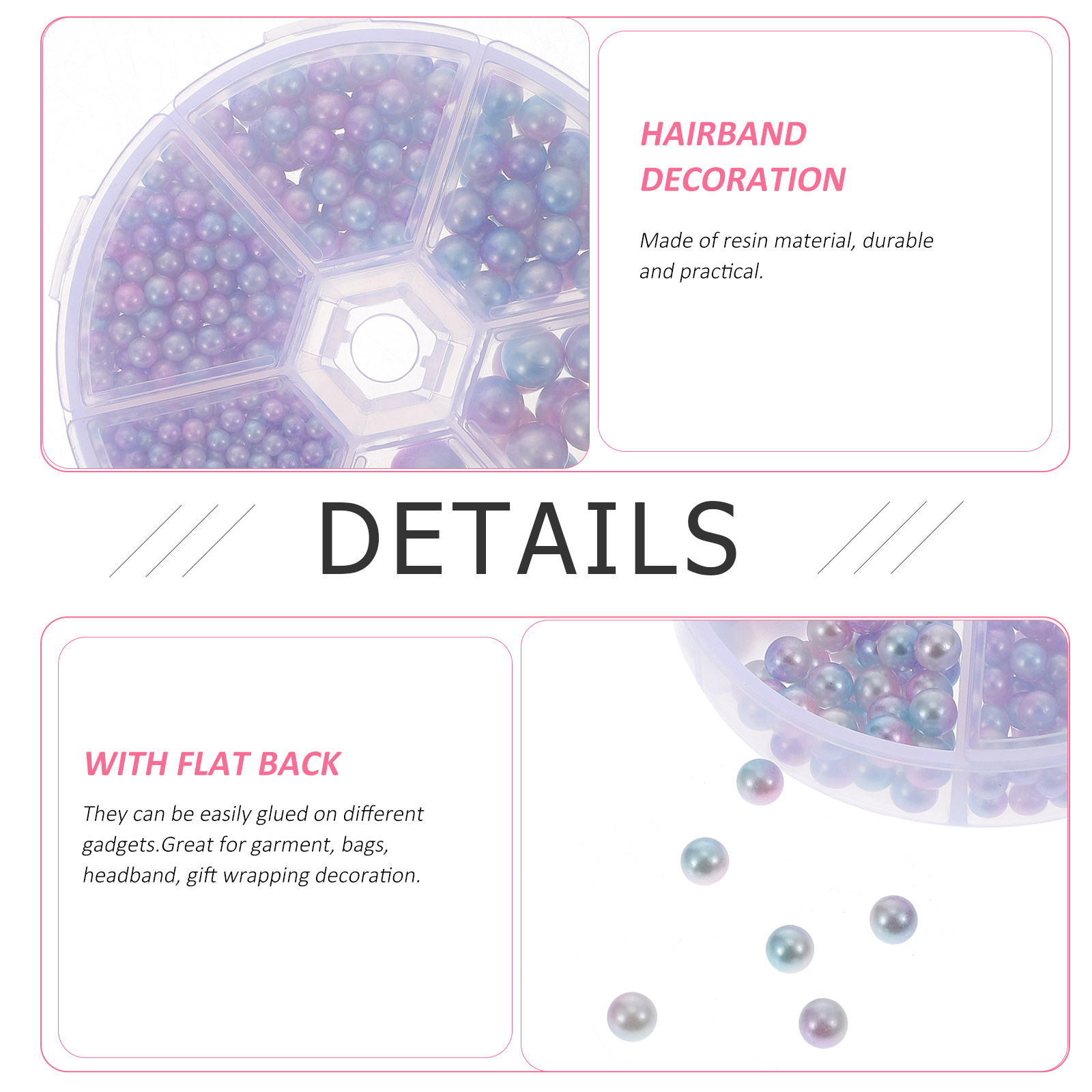 1 Box Resin Pearl Fashion Embe - đánh giá và giá Embellishment Glue Craft