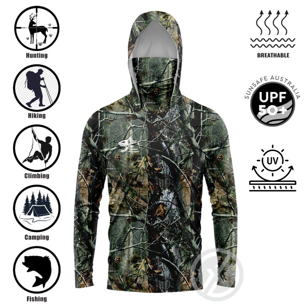 UPF50+ Hooded Fishing Shirt Bu - đánh giá và giá Embellish Knit