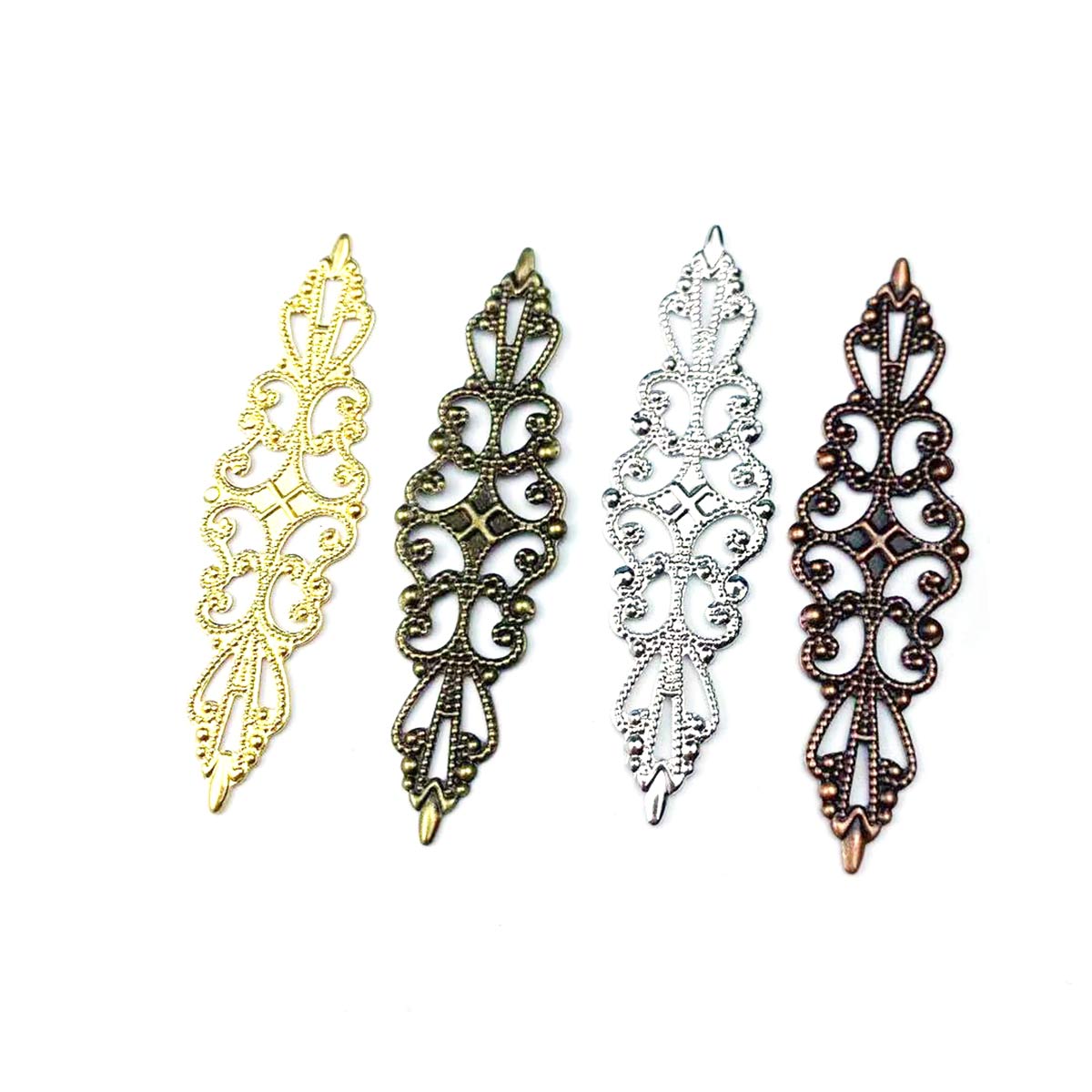 200PCS Hollow Rhombus Charm Fi - đánh giá và giá Embellishment Crafts