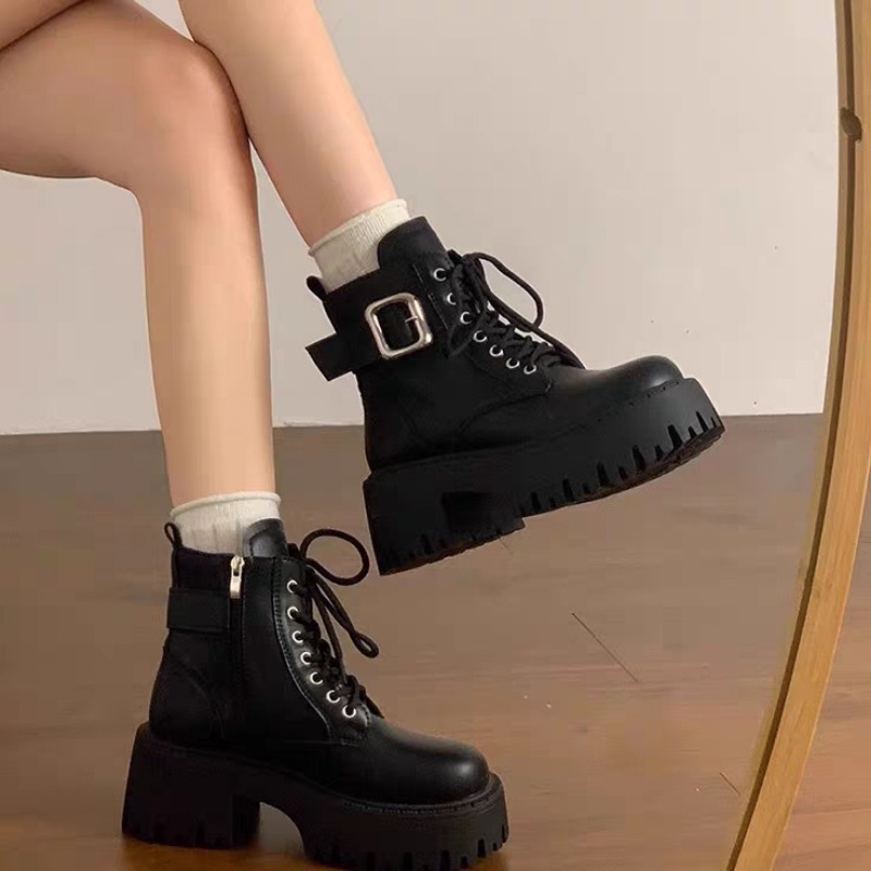 Fashion Women Ankle Boots 2025 - đánh giá và giá Guipure Lace Panel