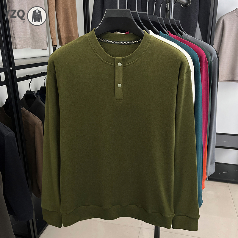 Warm Brushed Knit Henley Long  - đánh giá và giá Embellish Knit