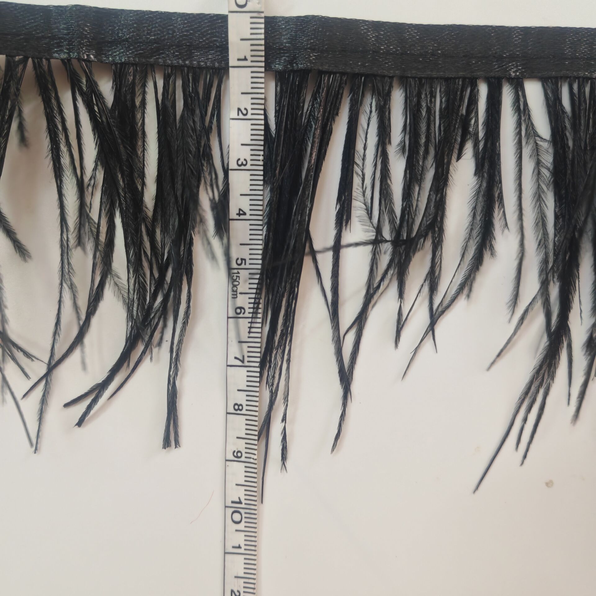 Black Ostrich Feather Fringe T - đánh giá và giá Fringe Ribbon Sewing