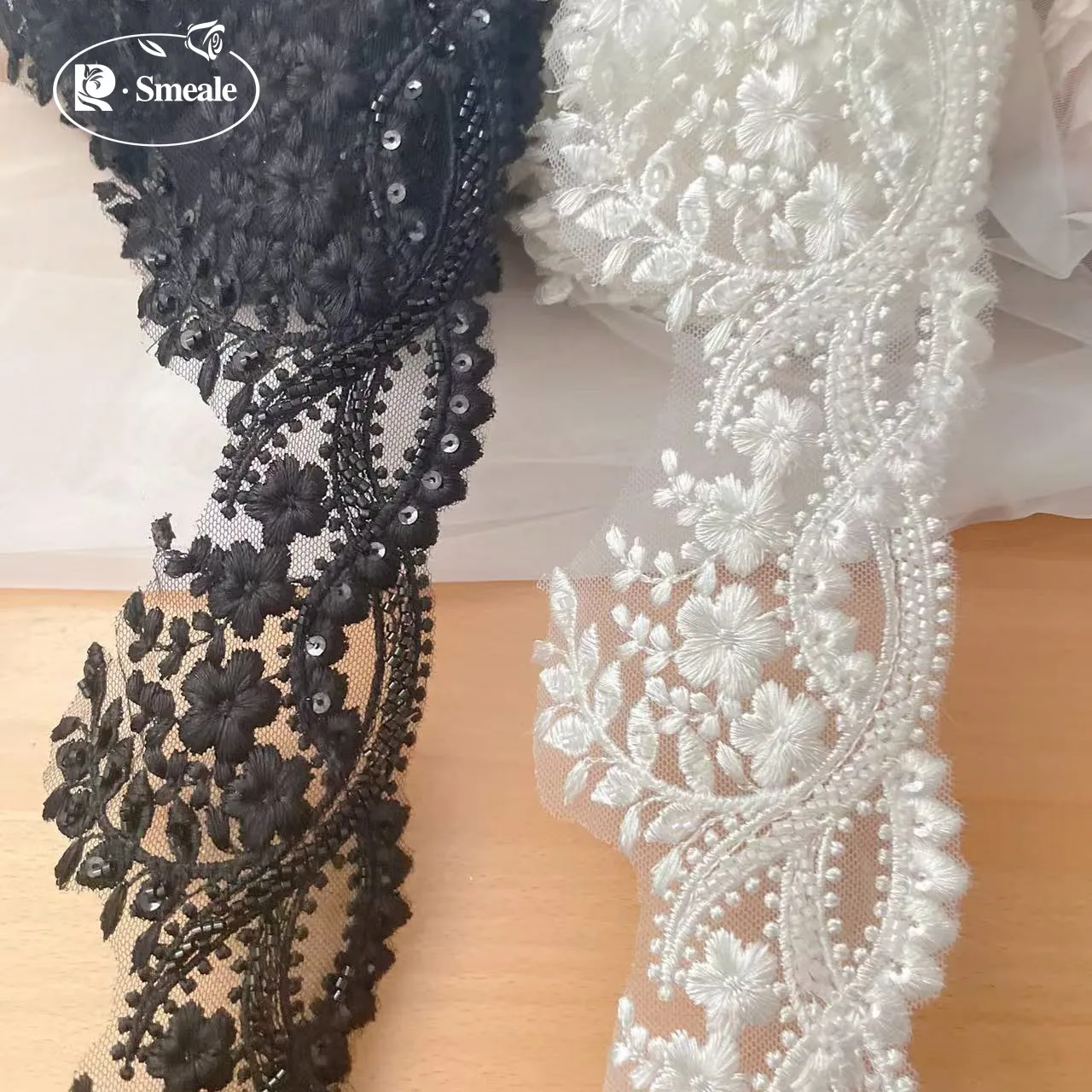 High Quality Beaded Lace Trim  - đánh giá và giá Beaded Trim Fringe