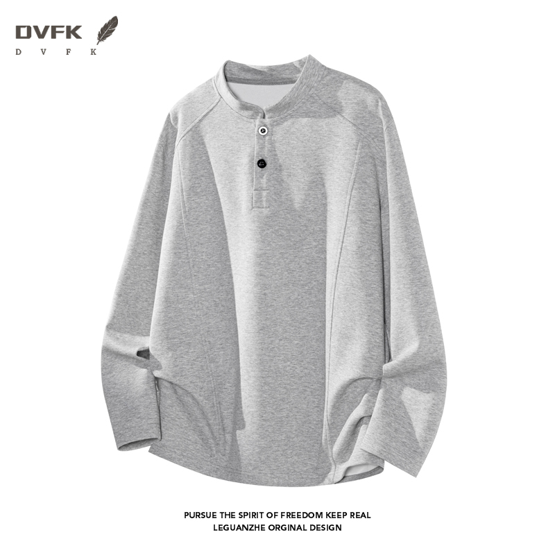 Men Raglan Sleeve Henley Long  - đánh giá và giá Embellish Knit