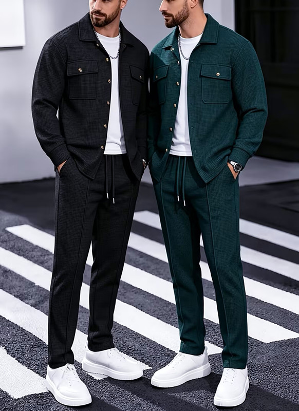 Men's Spring and Autumn Hot St - đánh giá và giá Embellish Knit