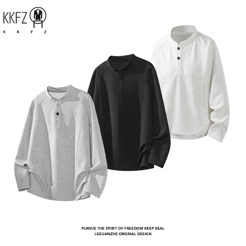 Male Raglan Sleeve Henley Pull - đánh giá và giá Embellish Knit