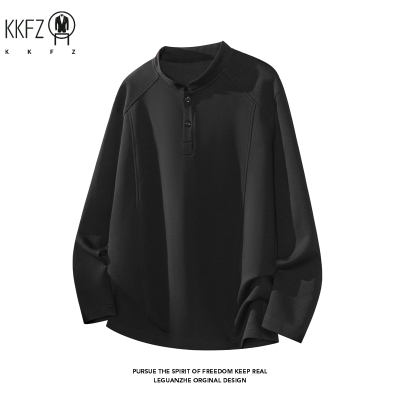Male Raglan Sleeve Henley Pull - đánh giá và giá Embellish Knit