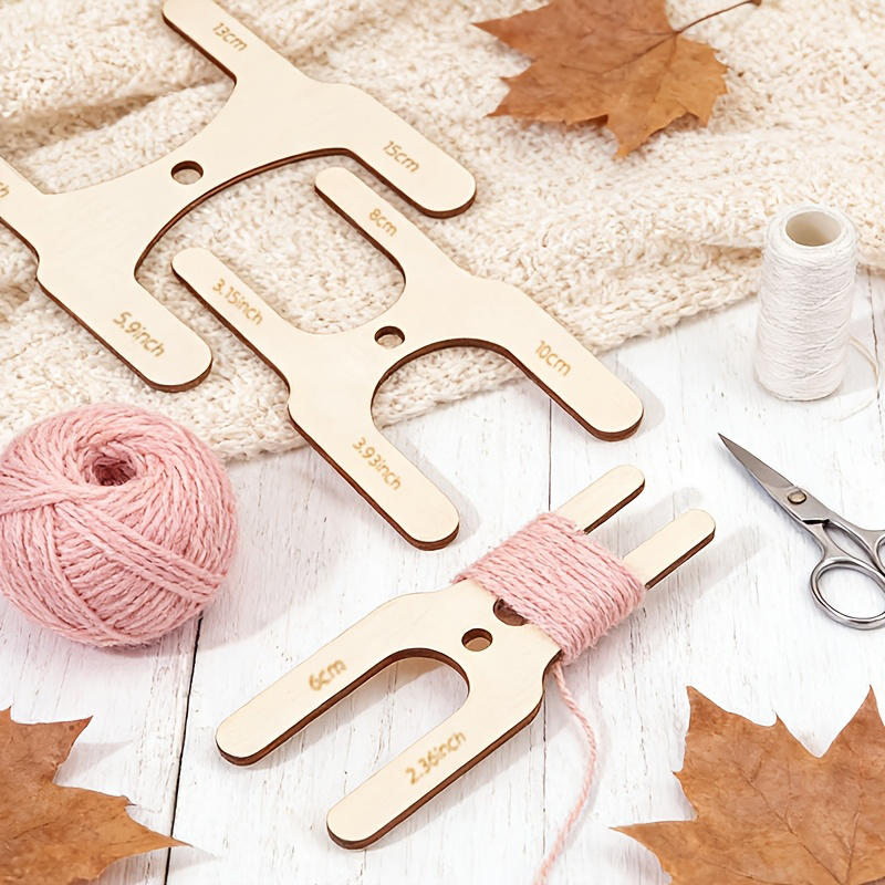 4pcs Wooden Pom-Pom Maker Set  - đánh giá và giá Pom Pom Maker Tool