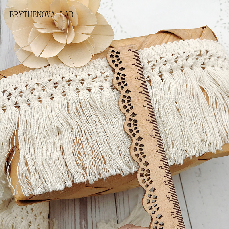 10Yard/Lot Beige 6CM/8CM Tasse - đánh giá và giá Fringe Ribbon Sewing
