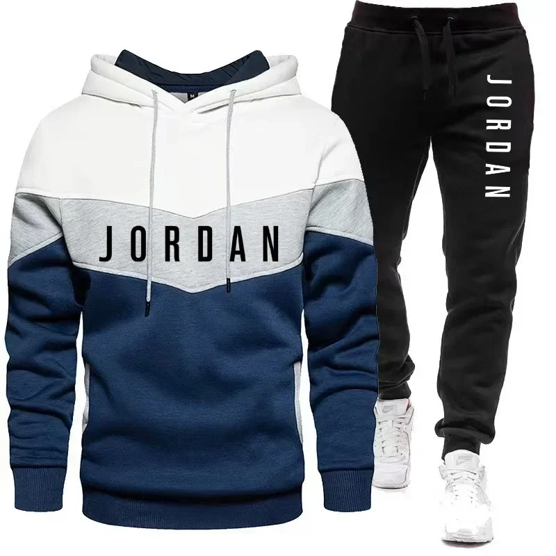 Men Jordan Letter Print Tracks - đánh giá và giá Embellish Knit