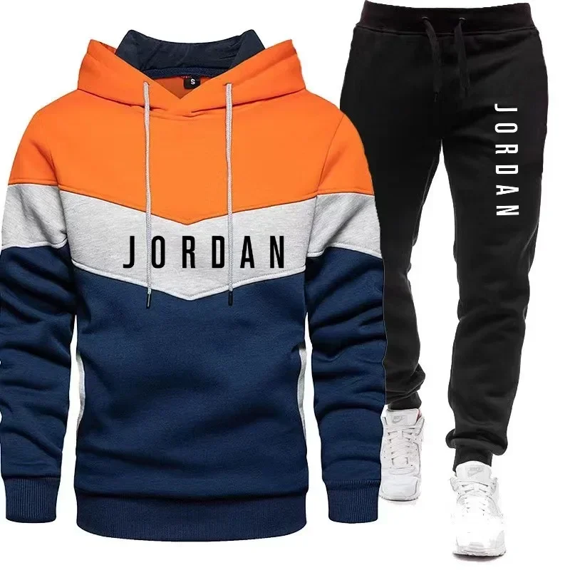 Men Jordan Letter Print Tracks - đánh giá và giá Embellish Knit