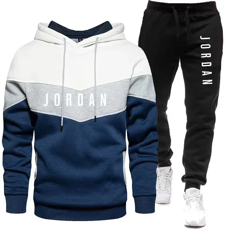 Men Jordan Letter Print Tracks - đánh giá và giá Embellish Knit